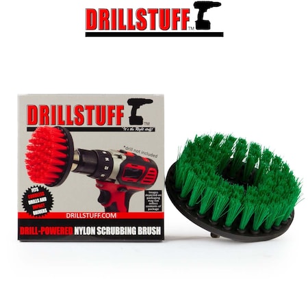 Drillstuff Drill Brush - Cleaning Supplies - Kitchen Accessories - Mold Remover 5in-S-G-H-DS